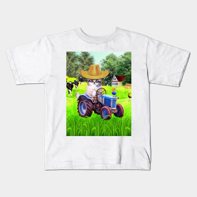 Support your Local Farmer Kids T-Shirt by KC Morcom aka KCM Gems n Bling aka KCM Inspirations